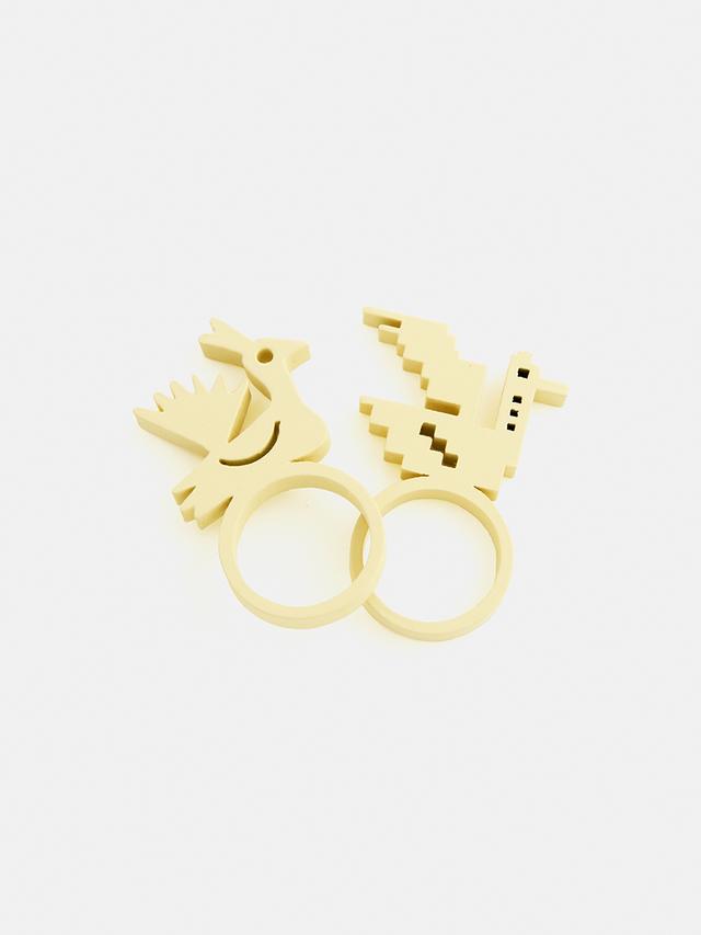 Set of napkin rings