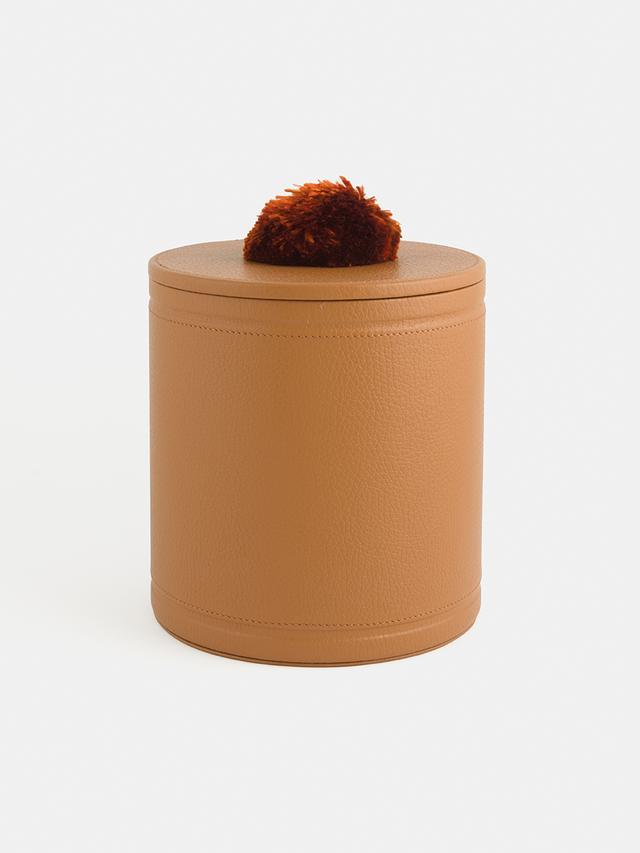Leather Box with tassel - KANEON & AEON