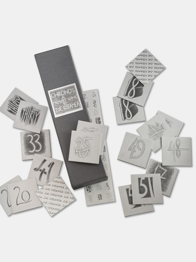 Limited edition multiple game by Zoe Keramea "Chronos"