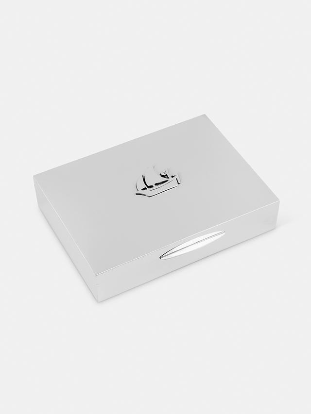 Silver box - Sailing ship