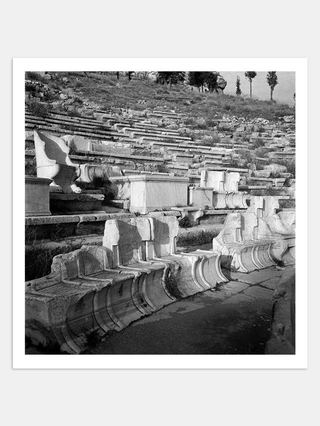 Joan Leigh Fermor, Theatre of Dionysus, Athens