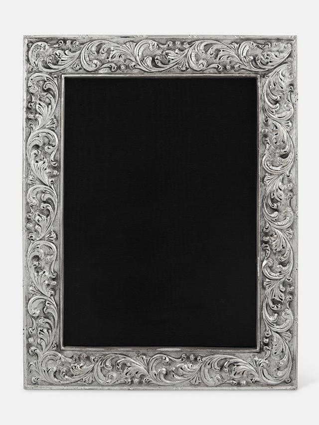 Silver frame
