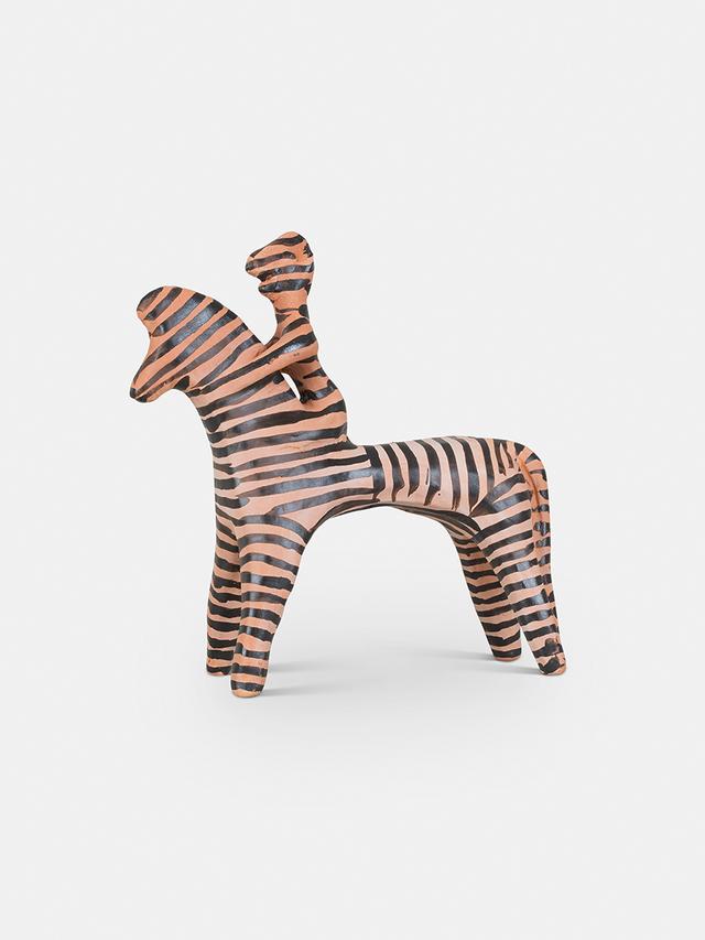 Figurine of a horse and rider