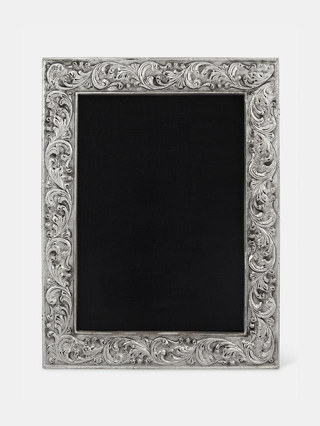 Silver frame