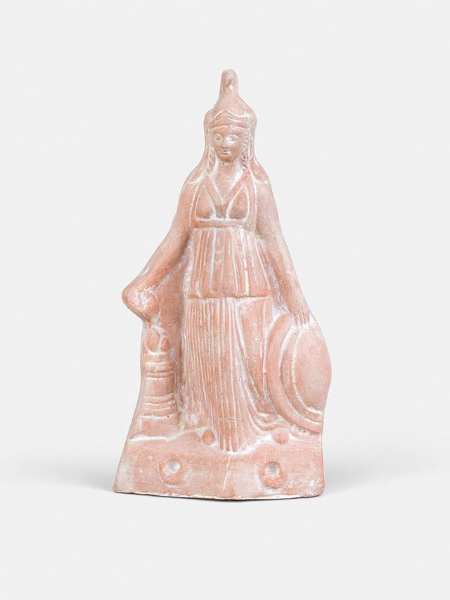 Lamp in the shape of Athena