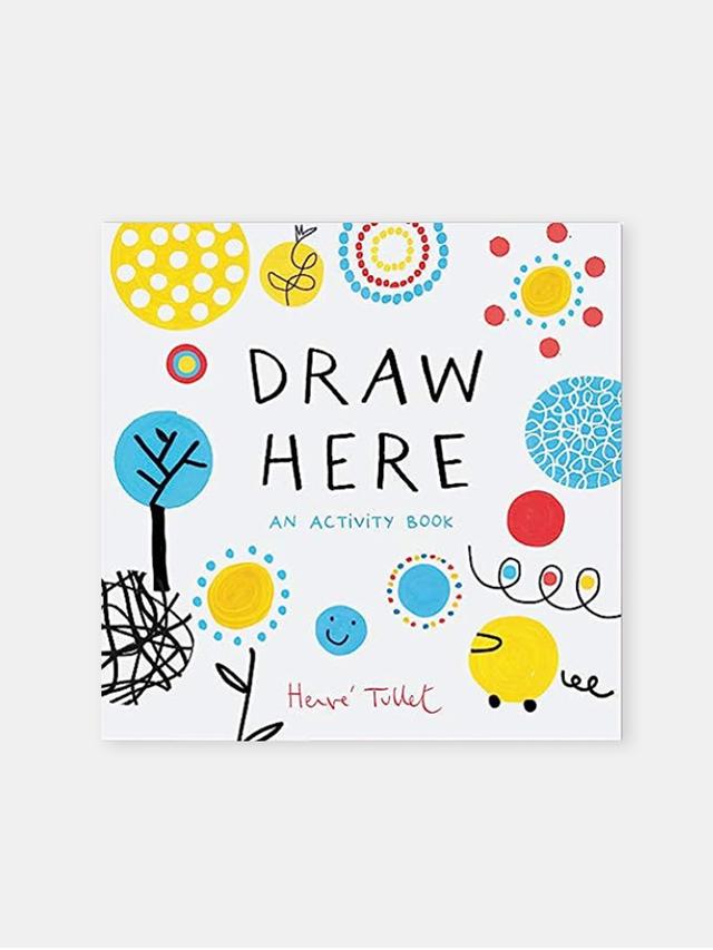 Draw here: An activity book (Ζωγράφισε εδώ: Ένα βιβλίο δραστηριοτήτων)