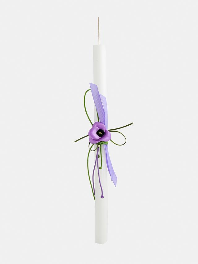 Easter candle with bracelet