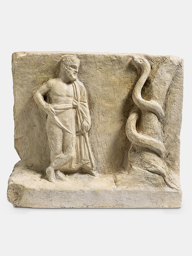 Relief of Asklepios